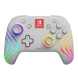 Gamepad Wireless/USB Blanco Retroiluminado Multiplataforma Nintendo Switch Programable