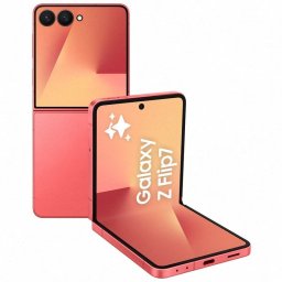 Samsung Galaxy Z Flip7 12GB/512GB Rojo Coral Móvil Plegable con Galaxy AI Versión Importada EU