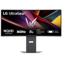 Monitor LG UltraGear 34G600A-B 34" VA 21:9 WQHD 160Hz 1 ms Curvo 1800 regulable altura