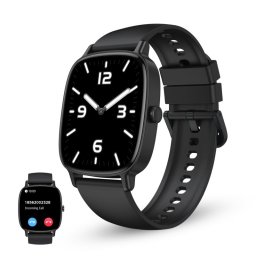 Ksix Pulse Smartwatch, Pantalla 1.83", Autonomía 7 Días, Modo Deporte Y Salud, Llamadas, Ip68, Negro