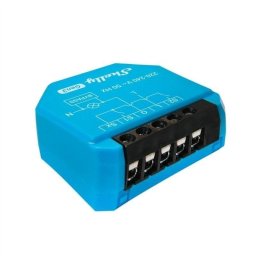 Interruptor inteligente Shelly 1L Gen3 Wi-Fi sin neutro, control remoto y automatización
