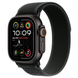 Apple Watch Ultra 2 GPS + Cellular 49mm Caja Negra Titanio con Correa Trail Loop M/L Negra