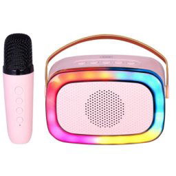 Altavoces Trevi Karaoke Inalámbricos y Alámbricos 10 W con Micrófono y LED