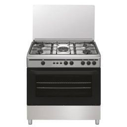 Vitrokitchen CB9060IB Cocina de Gas Butano 5 Fuegos + Horno Inox