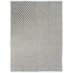 The Deco Factory Alfombra 100% algodón blanco/crudo-arena 160x230