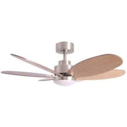 Sulion Ventilador de techo silencioso con luz LED 6 palas reversibles 101cm