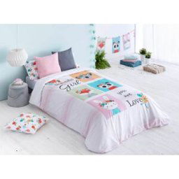 Confecciones Paula Juego Funda Nórdica Infantil 2 Piezas Estampada 100% Algodón Suave