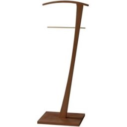 Herdasa Galán de noche de madera de haya nogal 115x46x48 cm