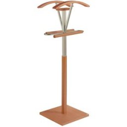 Herdasa Galán de noche doble de madera de haya cerezo 110x47x34 cm