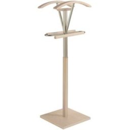 Herdasa Galán de noche doble de madera de haya roble 110x47x34 cm