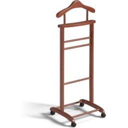 Herdasa Galán de noche de madera de haya mogano 110x45x34 cm