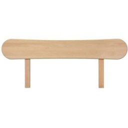 ID Kids Cabecero de cama madera maciza natural 144 cm
