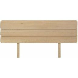 ID Kids Cabecero de cama madera maciza natural 180 cm