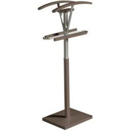 Herdasa Galán de noche doble de madera de haya moka 110x47x34 cm