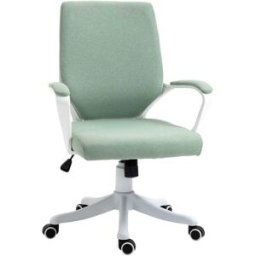 Vinsetto Silla de oficina 62x69x100 cm verde