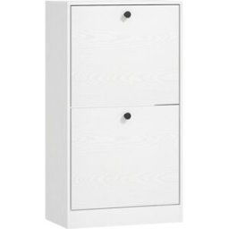 Homcom Zapatero 47x26x85 cm blanco