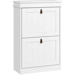 Homcom Zapatero 54x24x82.5 cm blanco