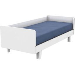 ID Kids Cama nido madera maciza blanco 80x200 cm