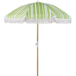 Beliani Sombrilla de jardín 150 cm verde