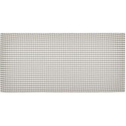 RNT by Really Nice Things Cabecero infantil tapizado en vichy color gris 110x52cm