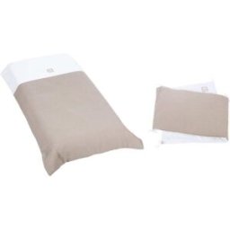 Alondra Set nórdico y protector arena para cuna de 60x120 cm