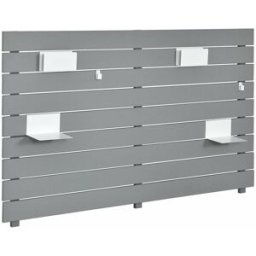 ID Kids Cabecero madera maciza gris