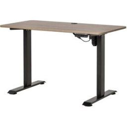 Vinsetto Escritorio eléctrico de pie 120x60x116 cm negro