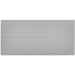RNT by Really Nice Things Cabecero infantil tapizado en vichy color negro 110x52cm