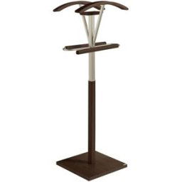 Herdasa Galán de noche doble de madera de haya wengué 110x47x34 cm