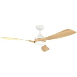 ELS BANYS Ventilador techo silencioso con luz led
