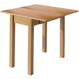 Pondecor Mesa de cocina modelo pavia roble con patas de madera