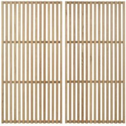 ID Kids Cabecero madera maciza natural 170 cm