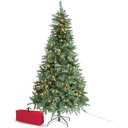 WeHome Árbol de navidad artificial de 120 cm con luces led.