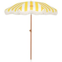 Flamingueo Sombrilla grande poliéster 210x170cm amarilla