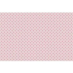Pinted Alfombra vinílica motivos rosa 295x195cm