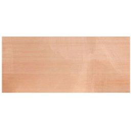 Decowood Cabecero de madera natural estampado de 90x80cm