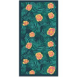 Home and Living Alfombra vinílica plantas 80 x 300 cm