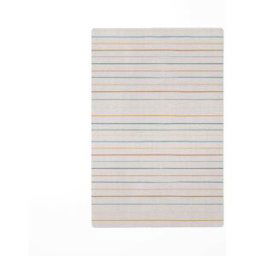 Decochic Alfombra de juego rayas coloridas multicolor 85x130cm
