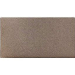 Decowood Cabecero tapizado de algodón en color marron de 180x80cm