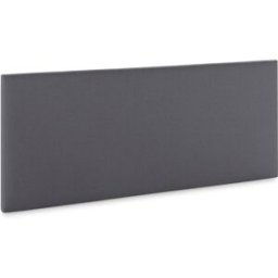 HOMN Cabecero tapizado en tela gris oscuro 150x60 cm