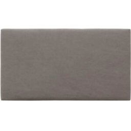 Decowood Cabecero tapizado en color gris oscuro 135x80cm