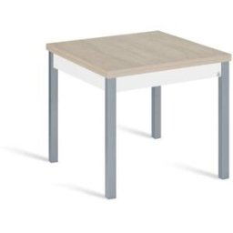Portus Mesa cocina extensible libro 80(160)x80 cm roble pata gris
