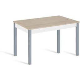 Portus Mesa cocina fija 120x80 cm roble pata gris