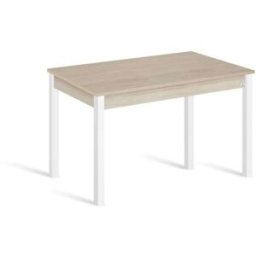 Portus Mesa cocina extensible 100(145)x60 cm roble pata blanco