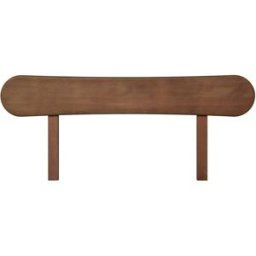 ID Kids Cabecero de cama madera maciza nogal 144 cm