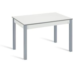 Portus Mesa cocina fija 100x60 cm blanco pata gris