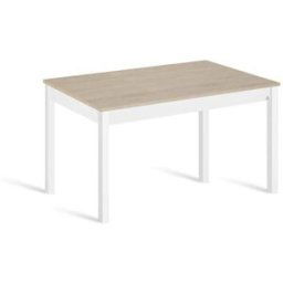 Portus Mesa cocina fija 120x80 cm roble pata blanco