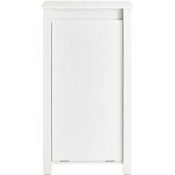 SoBuy Cesto para ropa sucia con 1 cesto mdf blanco