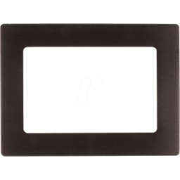 DISPLAY VISIONS EA 0FP241-7SW - Tapa de instalación para EDIP240, negra