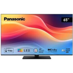Panasonic TV LED 164 cm (65') TB-65W61AEZ, UHD 4K, HDR10, HLG, Dolby Vision, Smart TV. Negro